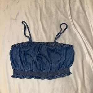 American eagle jean top